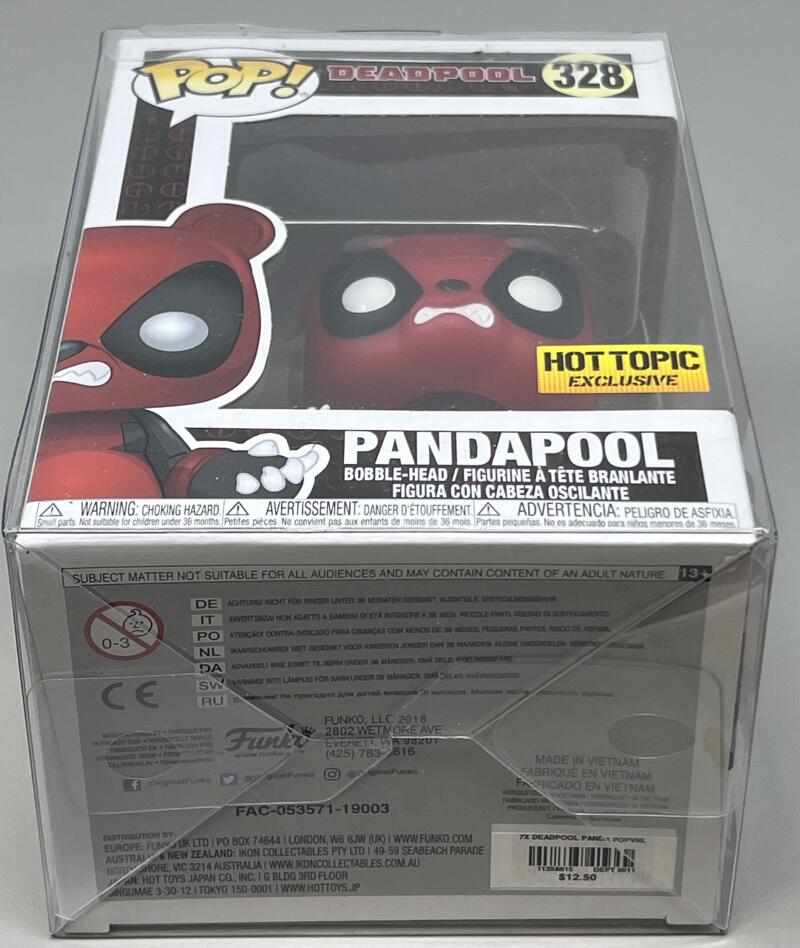 Marvel Deadpool Pandapool Funko Pop #328 Image 2