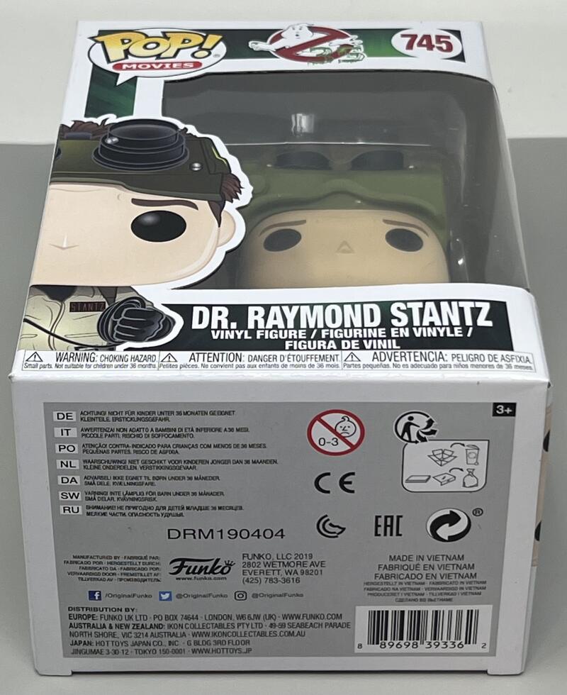 Movies Ghostbusters Dr.Raymond Stantz Funko Pop #745 Image 3