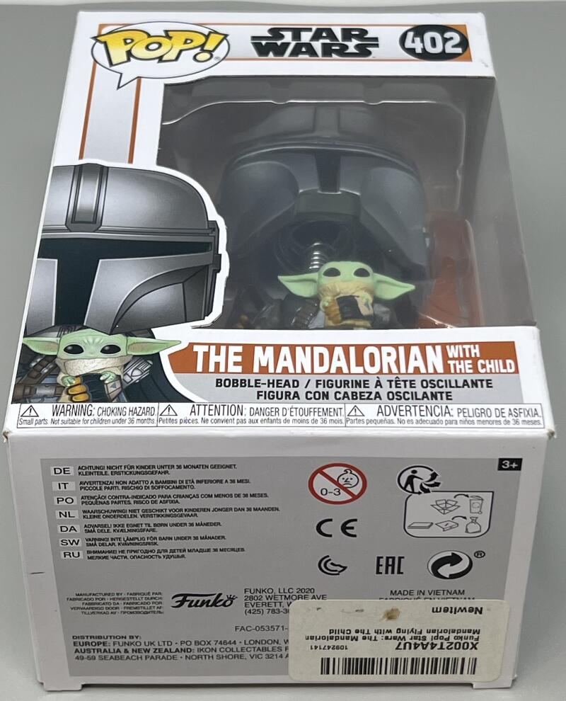 Star Wars The Mandalorian w/ Child Funko Pop #402 Image 3
