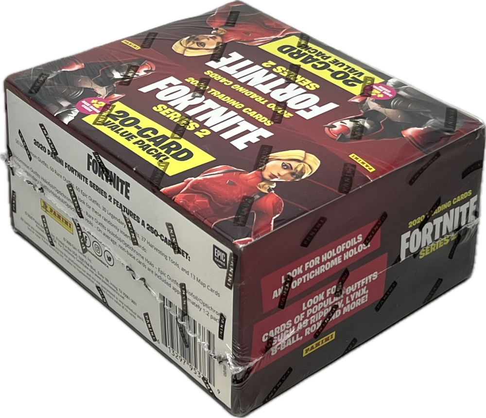 2020 Panini Fortnite Series 2 Trading Cards 12-Pack Value Pack Box Image 2