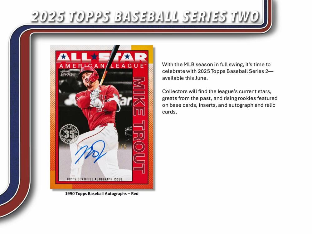 2025 Topps Series 2 Baseball 7-Pack Blaster Box Image 3