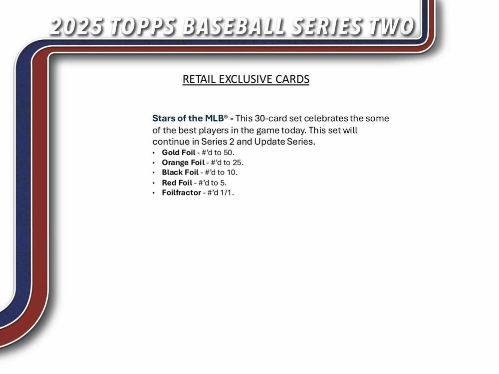 2025 Topps Series 2 Baseball 7-Pack Blaster Box Image 6