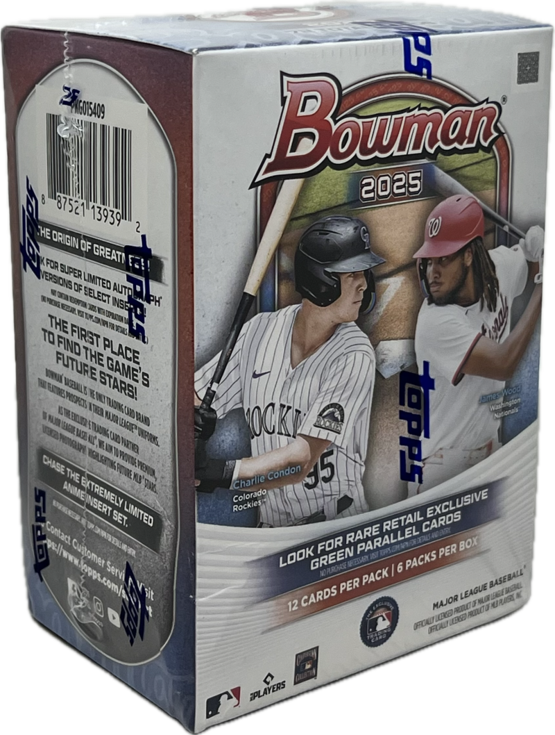 2025 Bowman Baseball 6-Pack Blaster Box Image 1