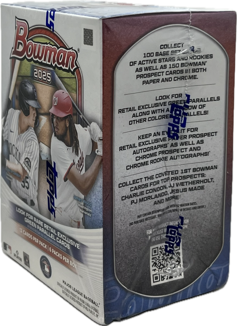 2025 Bowman Baseball 6-Pack Blaster Box Image 3