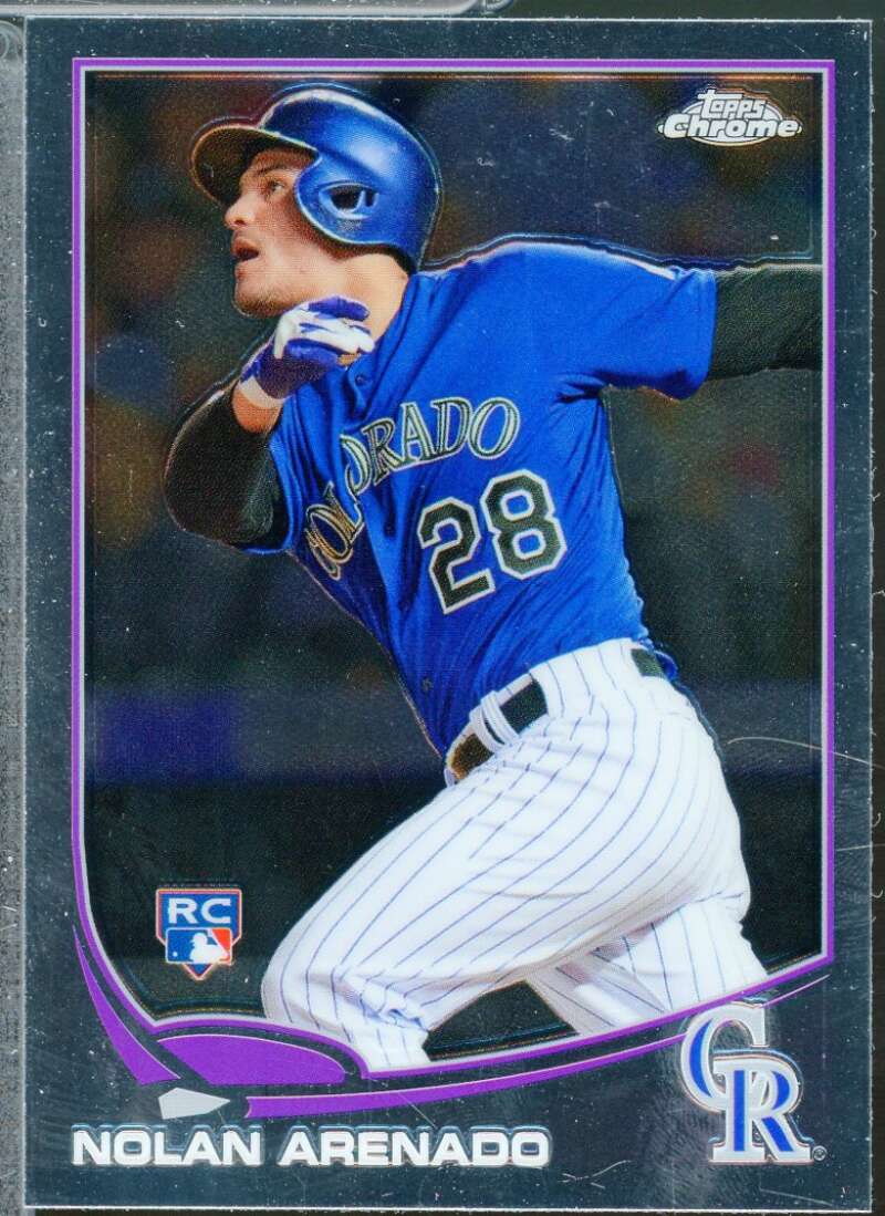 Nolan Arenado Rookie Card 2013 Topps Chrome Update #MB39  Image 1