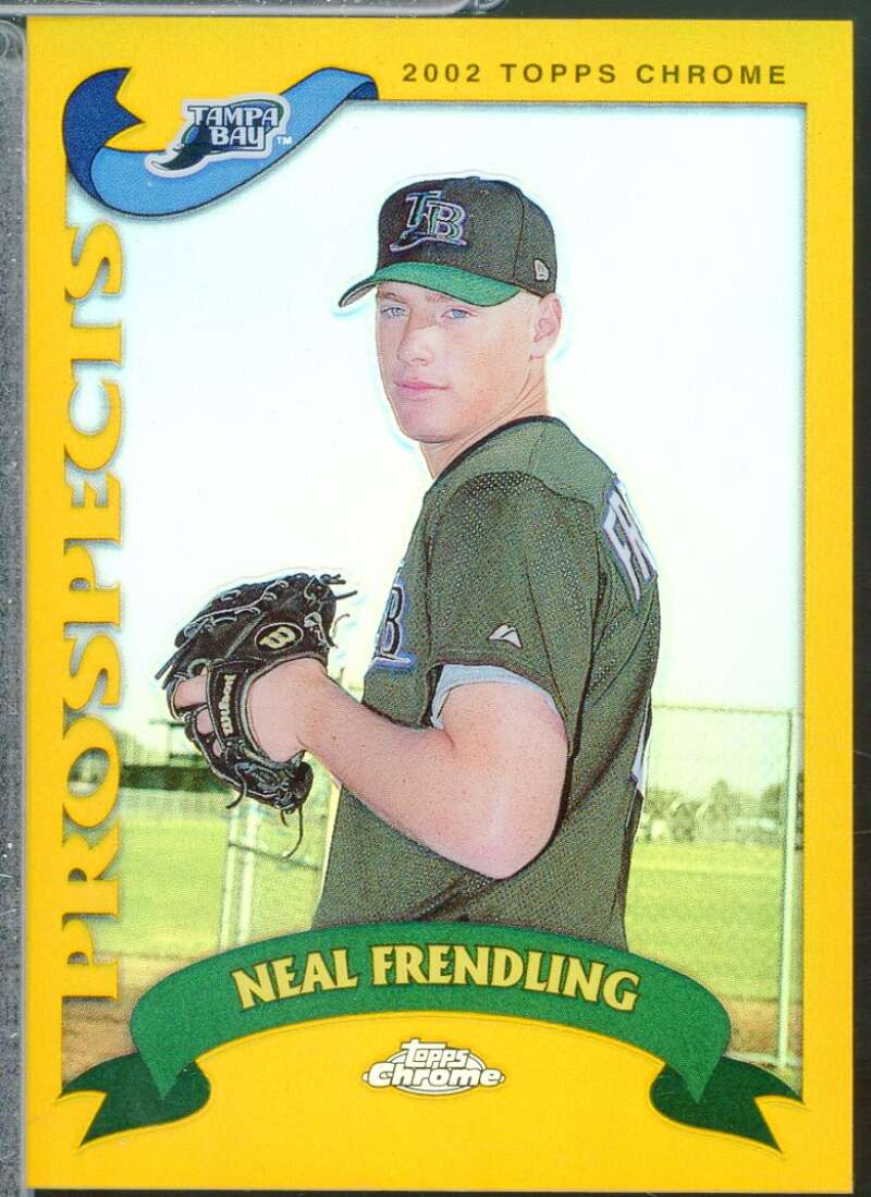 Neal Frendling Card 2002 Topps Chrome Prospects Gold Refractors #688  Image 1