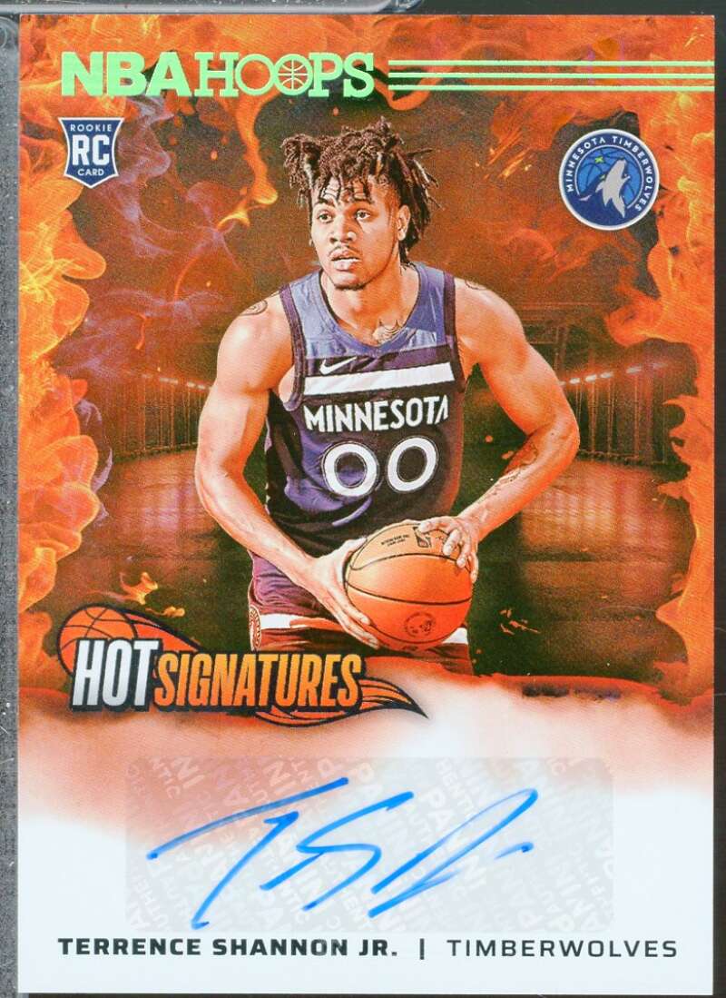 Terrence Shannon Jr. Rookie Card 2024-25 Hoops Hot Signatures Autograph #21  Image 1