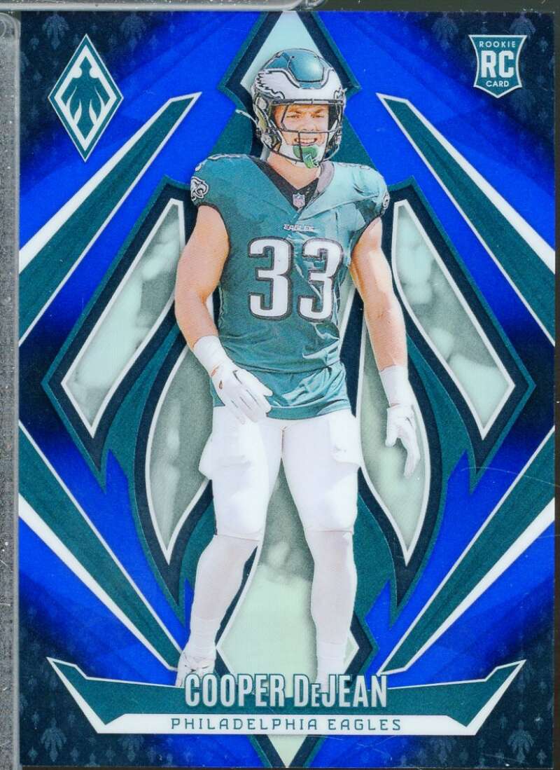 Cooper DeJean Rookie Card 2024 Panini Phoenix Blue Fade /249 #171  Image 1