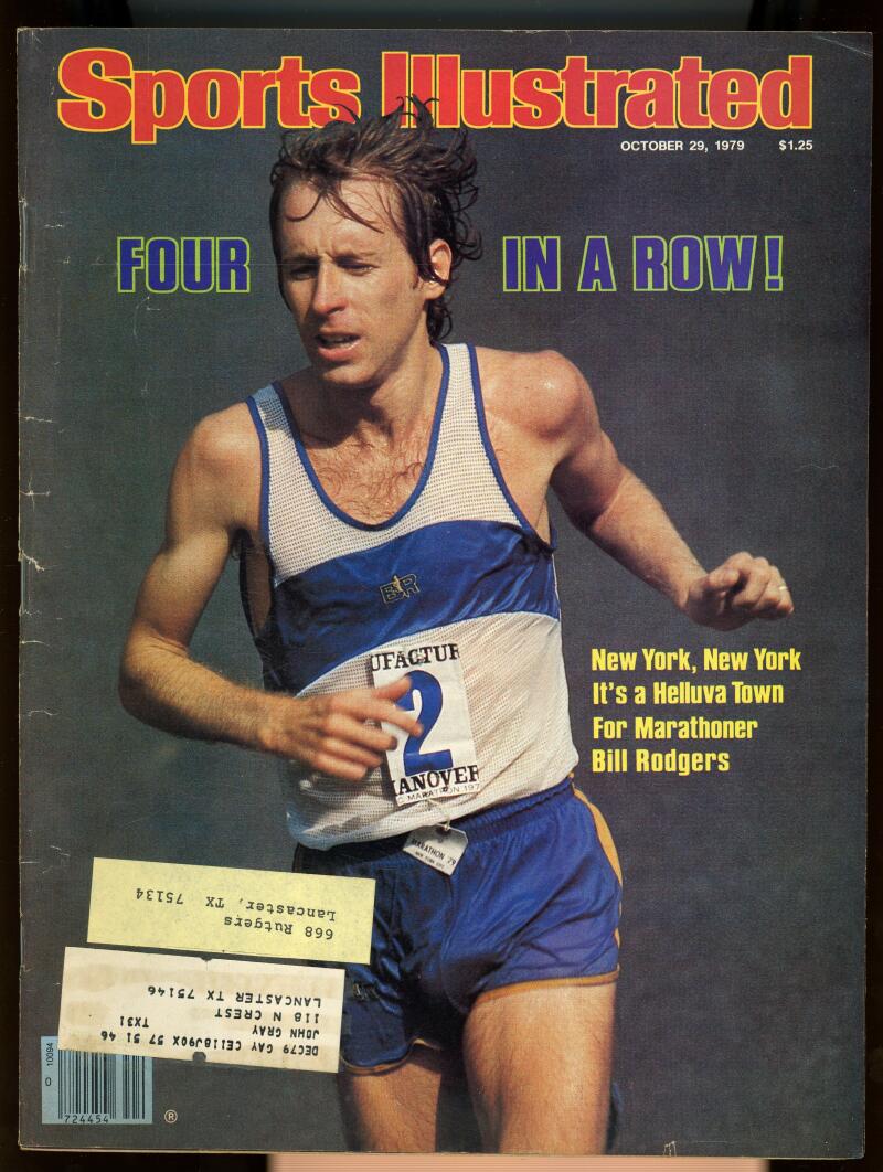 Sports Illustrated Magazine October 29 1979 Bill Rodgers NY Marathon Image 1