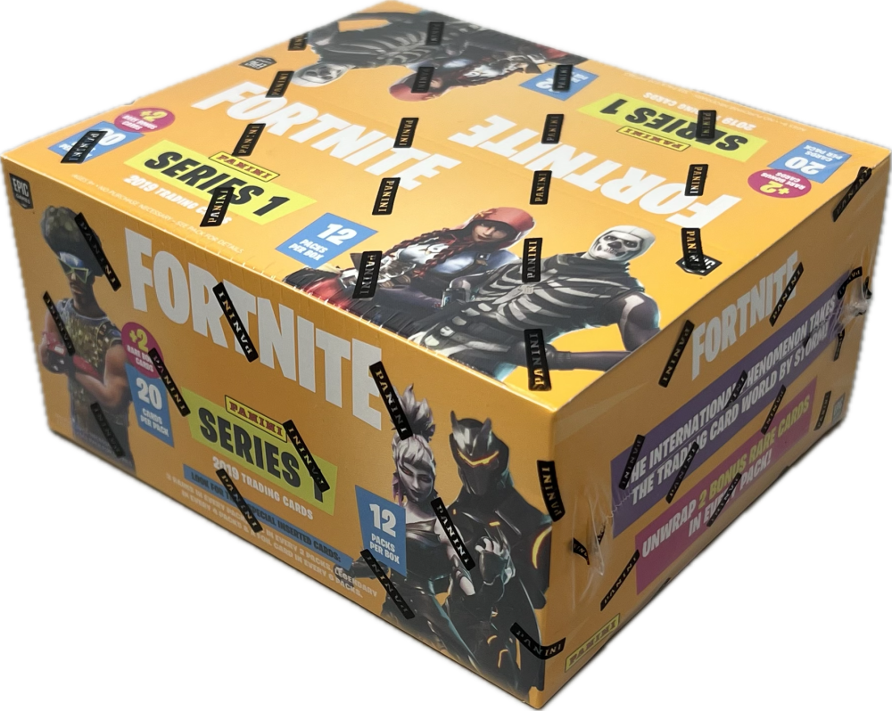 2019 Panini Fortnite Series 1 Trading Cards Fat Pack Box - USA Version Image 1