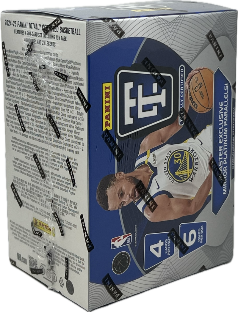2024-25 Panini Totally Certified Basketball Blaster Box Image 2