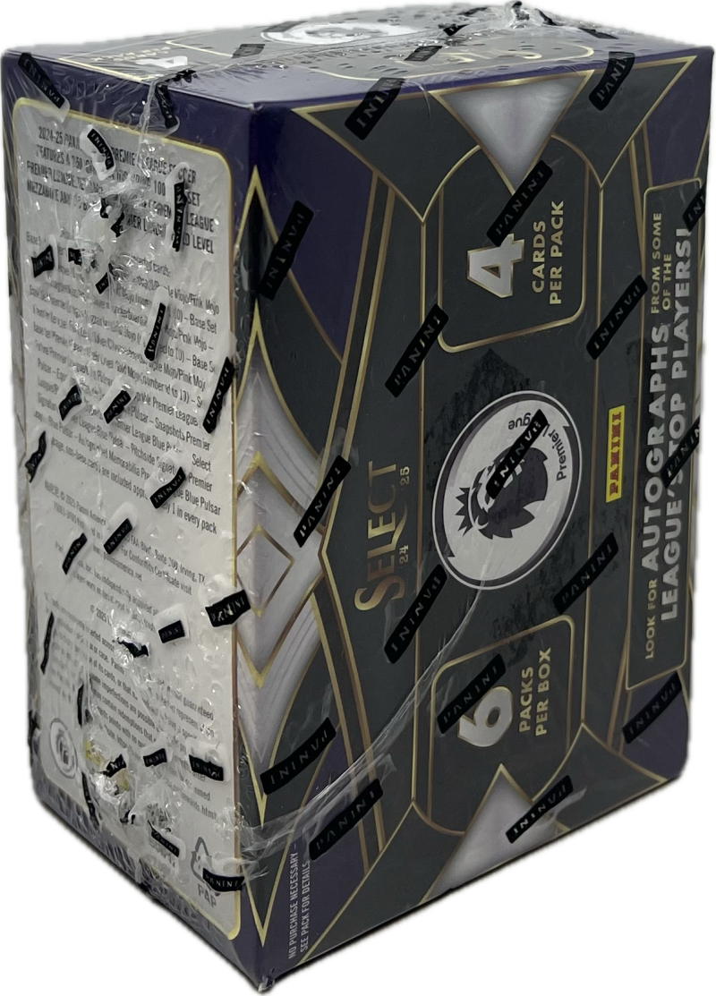 2024-25 Panini Select Premier League EPL Soccer 6-Pack Blaster Box Image 2