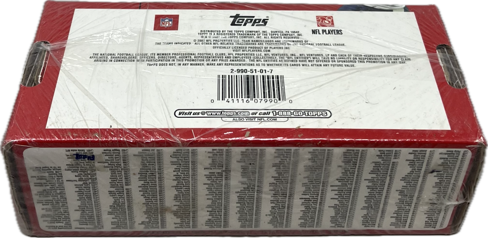 2007 Topps Football Factory Set Image 3