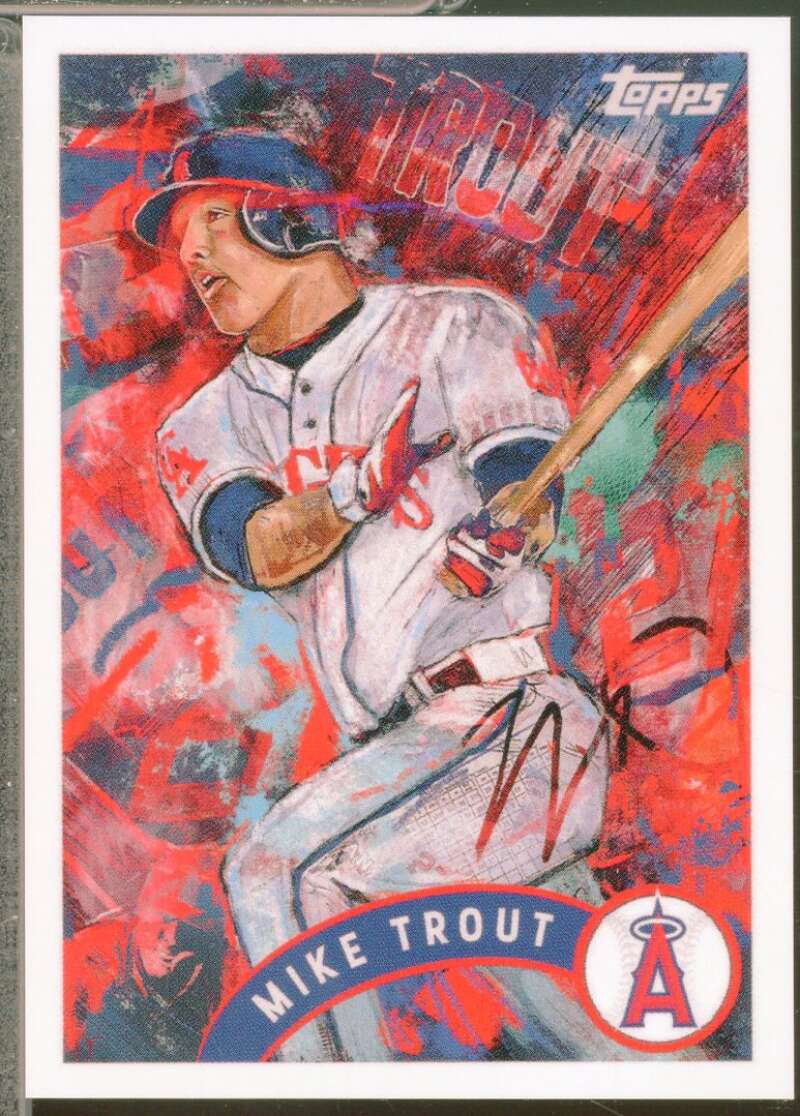 Mike Trout Card 2020 Topps Project 2020 Andrew Thiele #35  Image 1