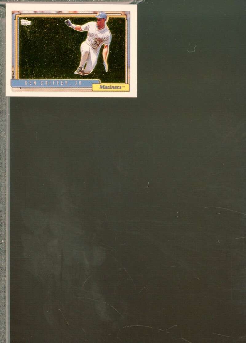 Ken Griffey Jr. Card 1992 Topps Micro Gold #50  Image 1