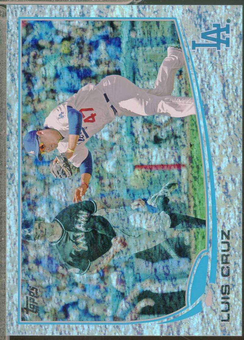 Luis Cruz Card 2013 Topps Sapphire /25 #645  Image 1