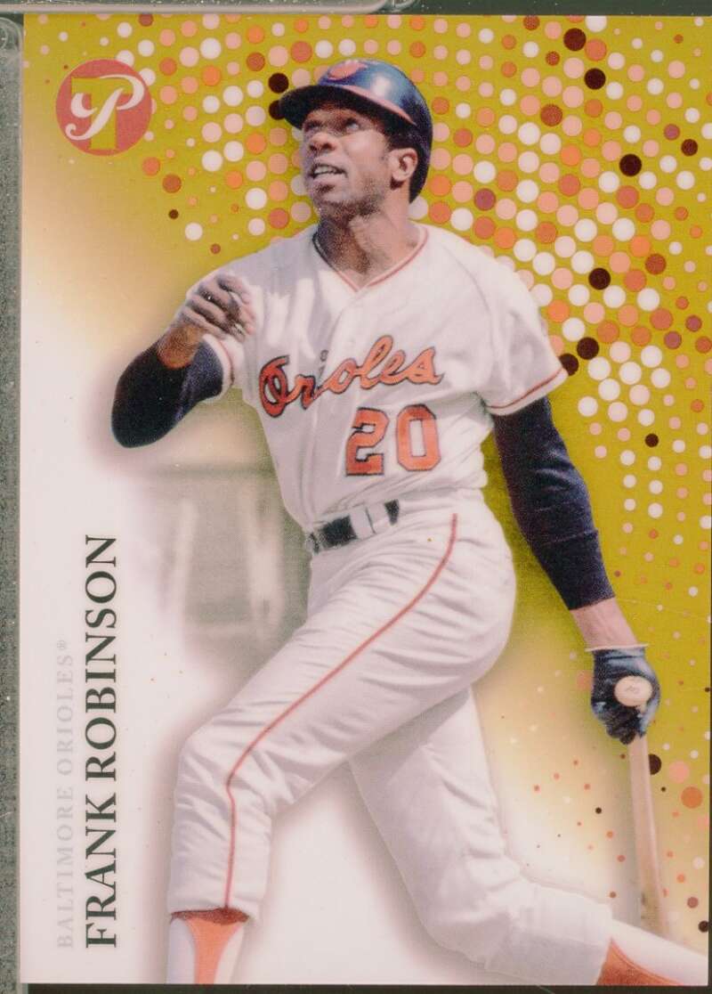 Frank Robinson Card 2022 Topps Pristine Gold Refractors /50 #196  Image 1