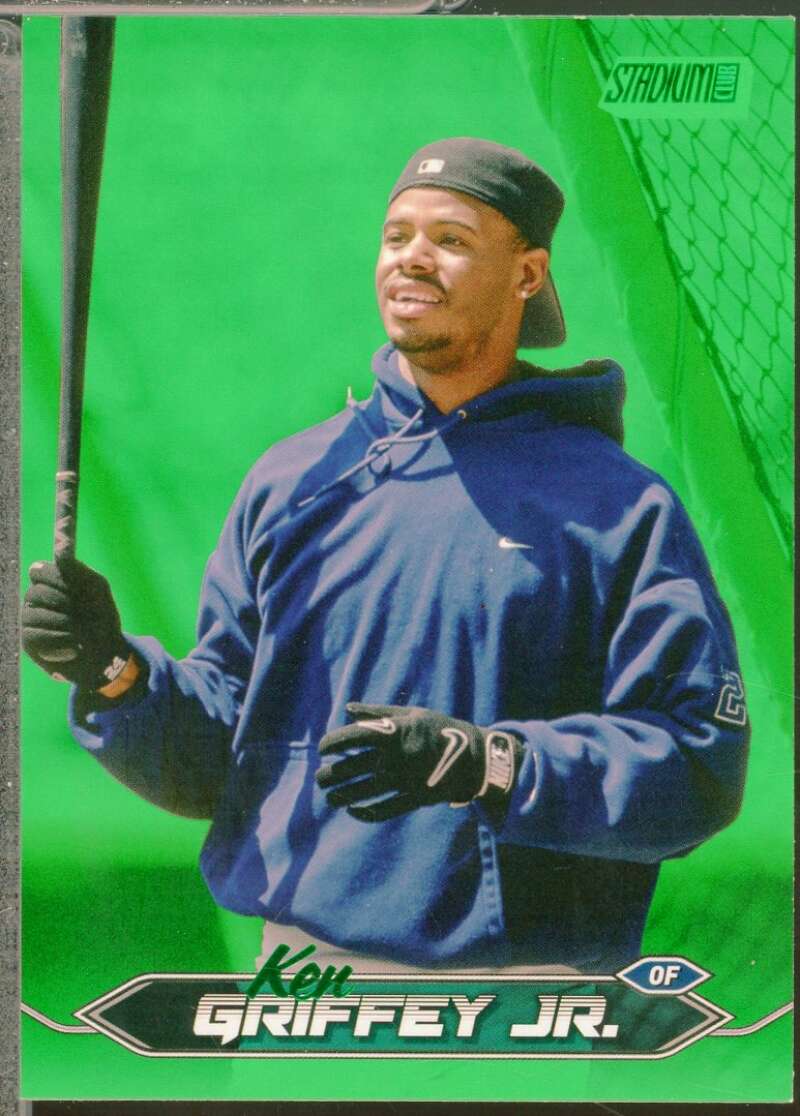 Ken Griffey Jr. Card 2024 Stadium Club Green Foil /199 #270  Image 1