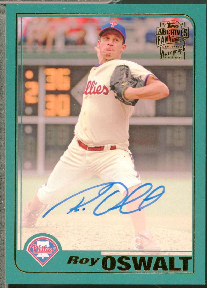 Roy Oswalt Card 2017 Topps Archives Fan Favorites Autographs #FFARO  Image 1