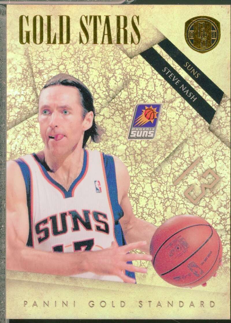 Steve Nash Card 2010-11 Panini Gold Standard Gold Stars /299 #18  Image 1