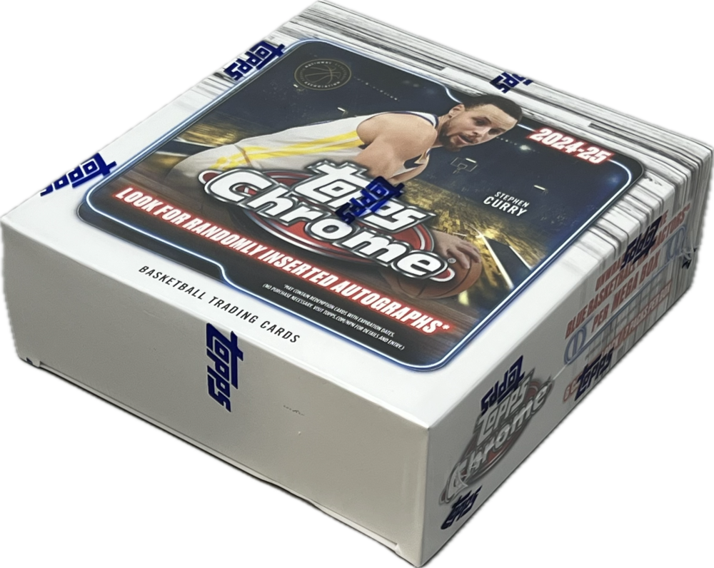 2024-25 Topps Chrome Basketball Mega Box Image 2
