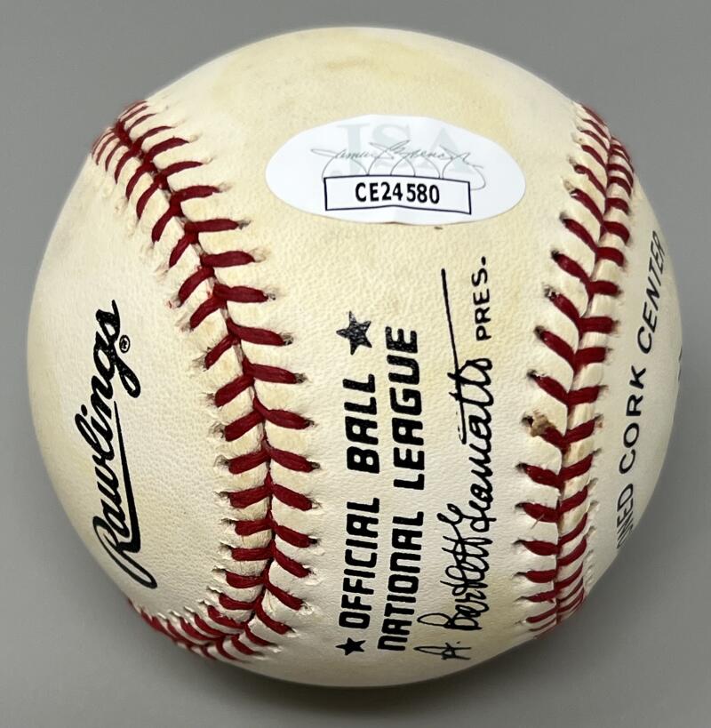 Pete Rose Autograph Signed  Official Major League Ball JSA Authentic  Image 2