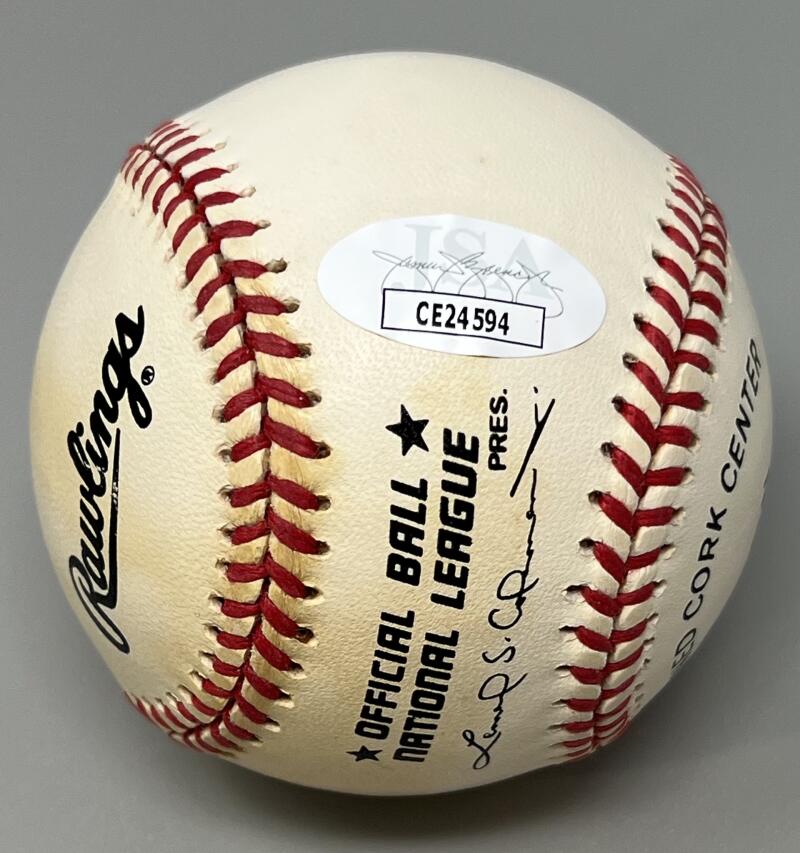 Stan Musial Autograph Signed Official Major League Ball JSA Authentic Image 2