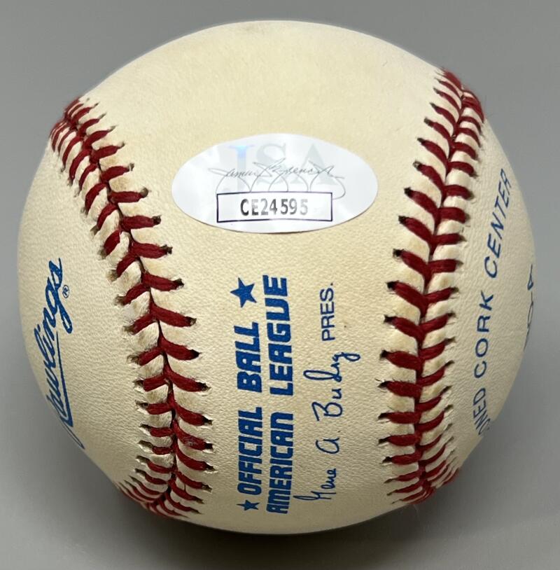 Phil Rizzuto Autograph Signed Official Major League Ball JSA Authentic Image 2
