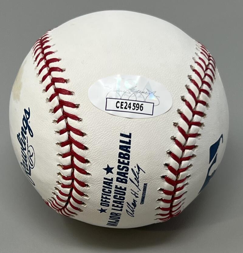 Bud Daley Autograph Signed Official Major League Ball JSA Authentic Image 2