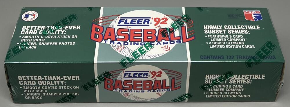 1992 Fleer Baseball Factory Set Image 1