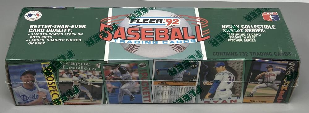 1992 Fleer Baseball Factory Set  "Smoke 'N Heat" Image 1