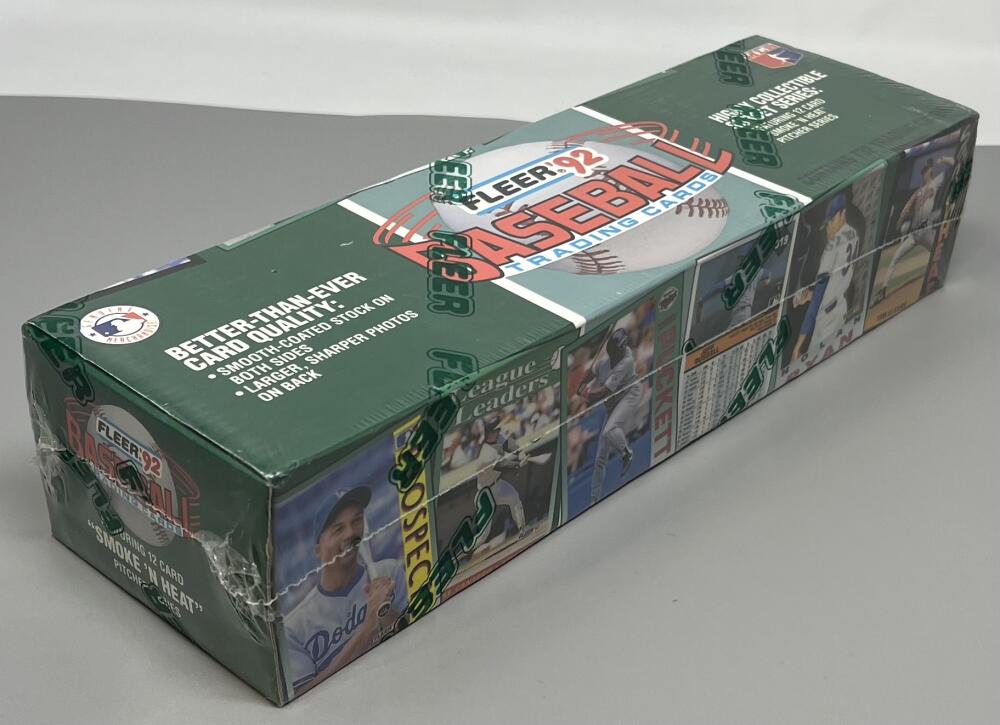 1992 Fleer Baseball Factory Set  "Smoke 'N Heat" Image 2