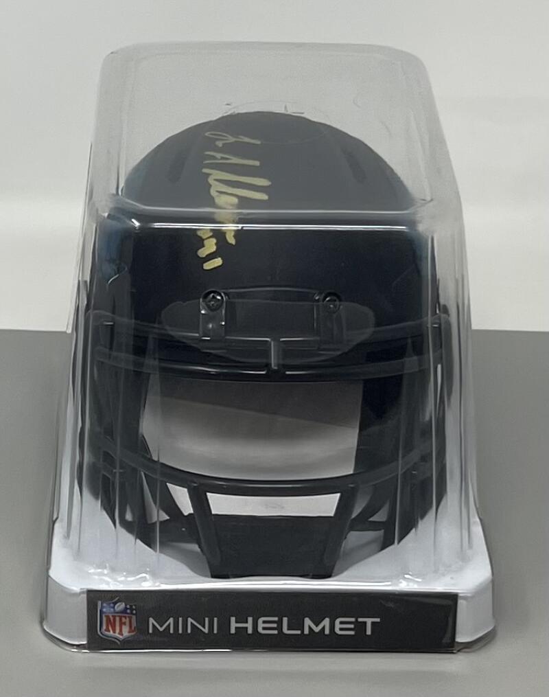 Josh Hines-Allen Autograph Panthers Mini Football Helmet JSA Authentic   Image 2