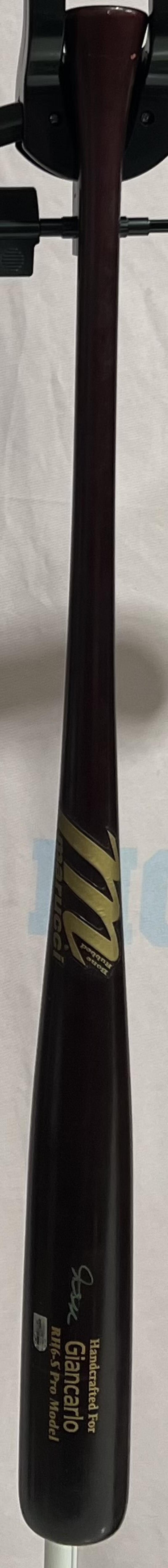 Giancarlo Stanton Autographed Signed Baseball Bat MLB Authentic  Image 1