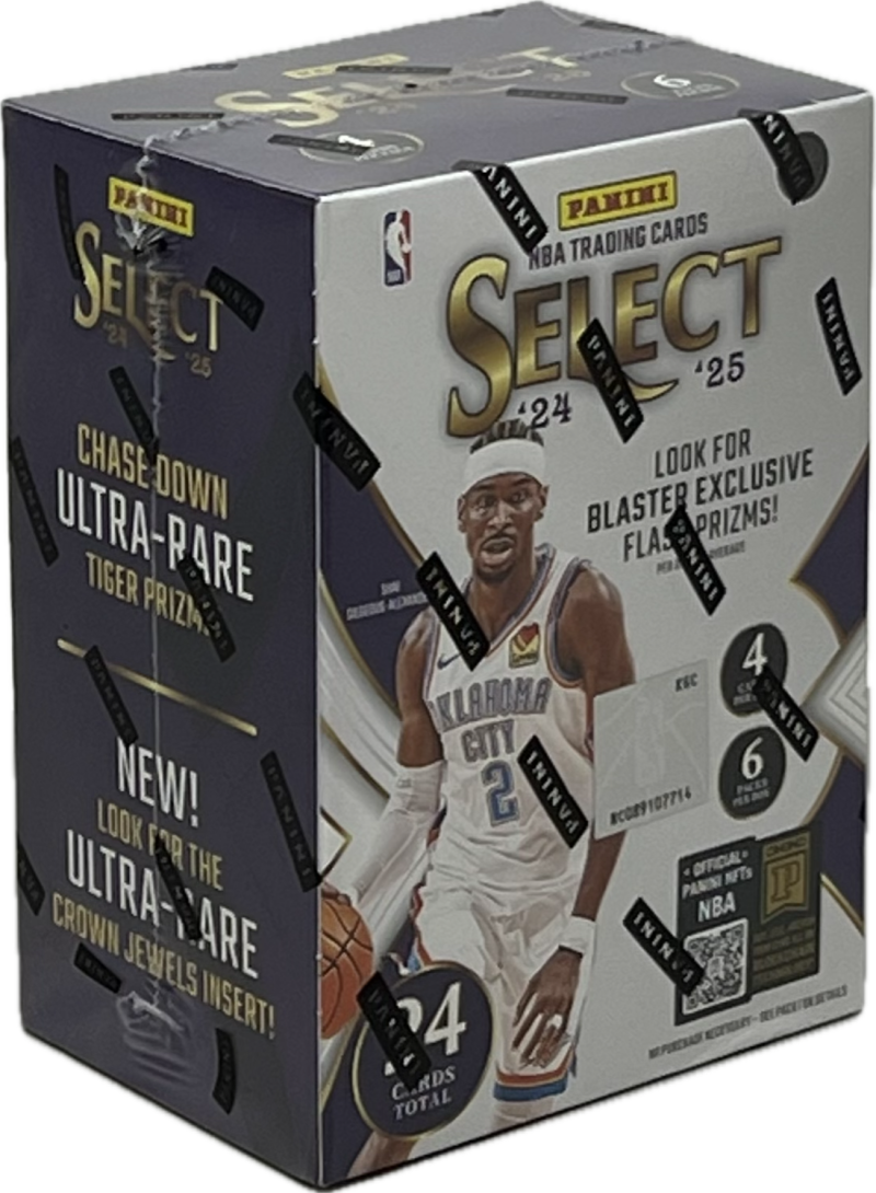 2024-25 Panini Select Basketball 6-Pack Blaster Box  Image 1