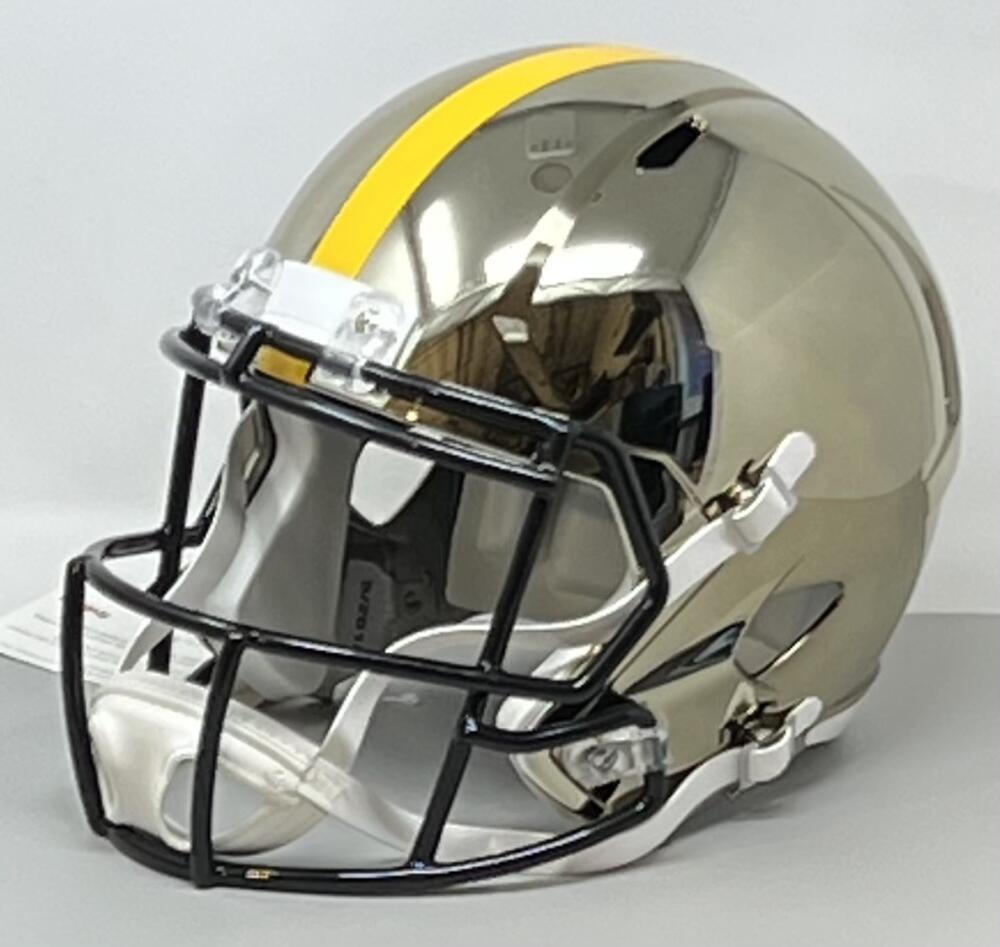 Antonio Brown Autograph Steelers Replica Full Size Football Helmet JSA Authentic Image 2
