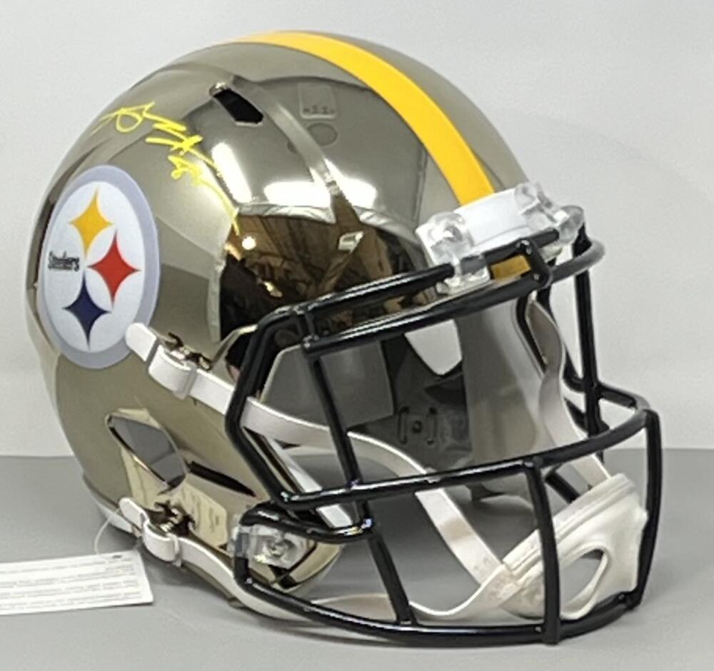 Antonio Brown Autograph Steelers Replica Full Size Football Helmet JSA Authentic Image 1