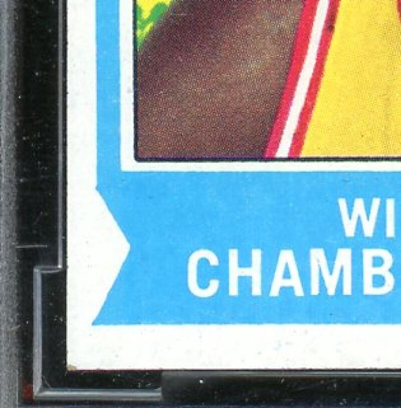 1974-75 Topps #250 Wilt Chamberlain Card BGS BCCG 9 Near Mint+ Image 6