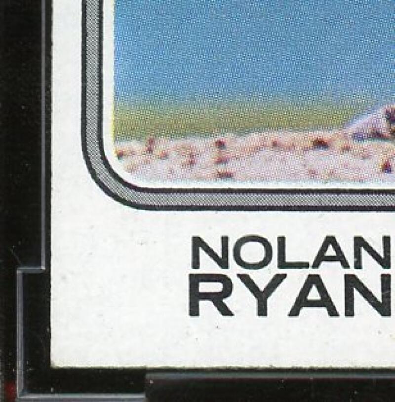 Nolan Ryan Card 1974 Topps #20 California Angels BGS BCCG 9 Image 9