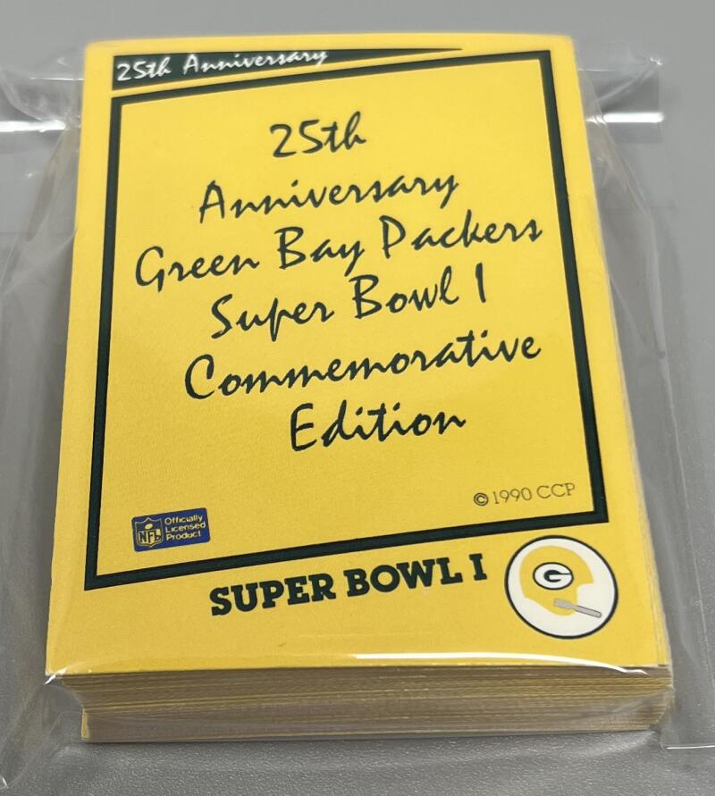 1990 Green Bay Packers 25th Anniversary Super Bowl 1 Commemorative Edition Set Image 1