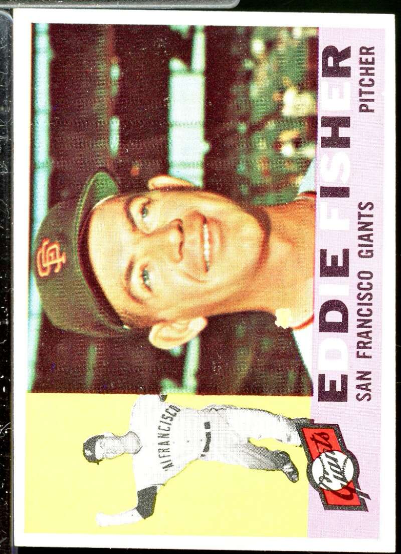 Eddie Fisher Rookie Card 1960 Topps #23  Image 1