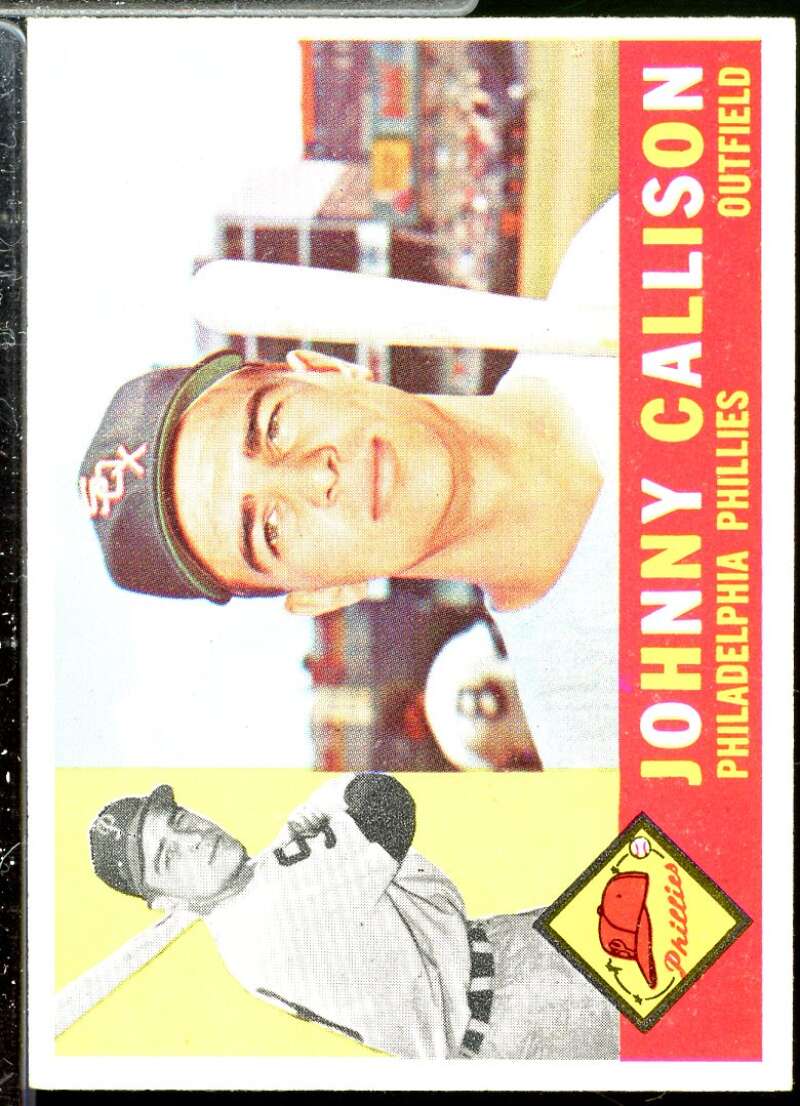 Johnny Callison Card 1960 Topps #17  Image 1