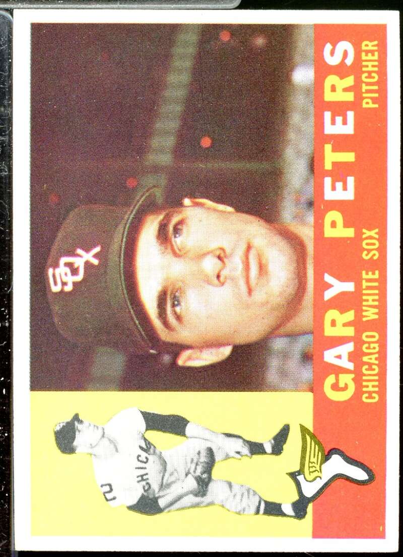 Gary Peters Rookie Card 1960 Topps #407  Image 1