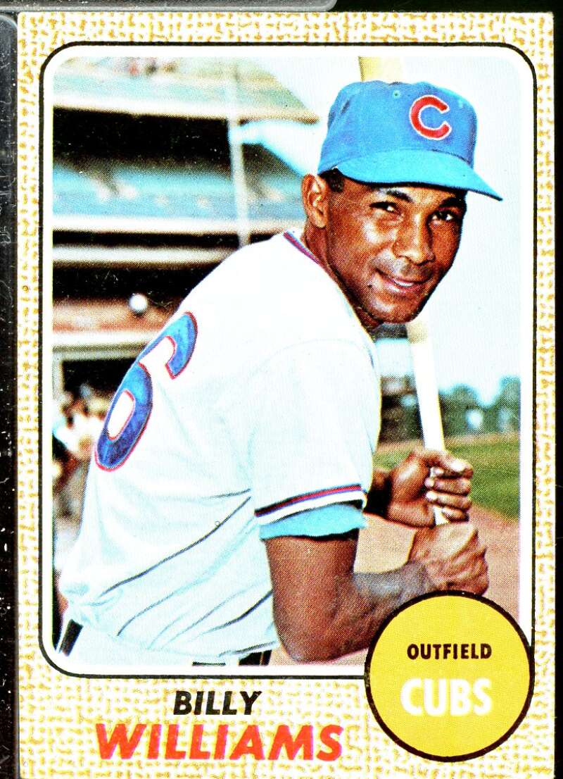 Billy Williams Card 1968 Topps #37  Image 1