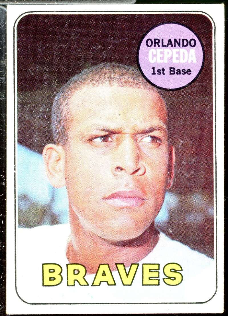 Orlando Cepeda Card 1969 Topps #385  Image 1