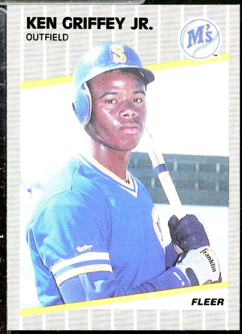 Ken Griffey Jr. Rookie Card 1989 Fleer #548  Image 1