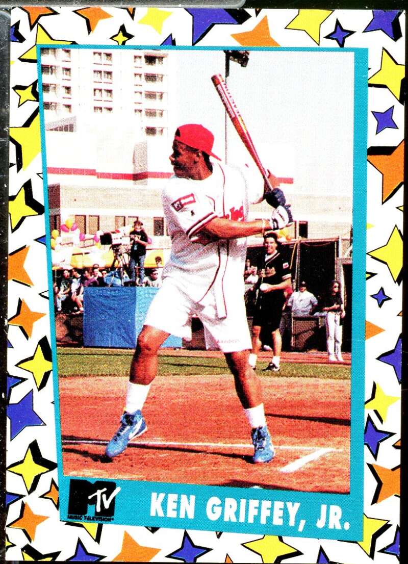Ken Griffey Jr. Card 1992 MTV Rock n' Jock #3  Image 1