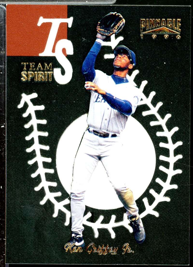 Ken Griffey Jr. Card 1996 Pinnacle Team Spirit #2  Image 1