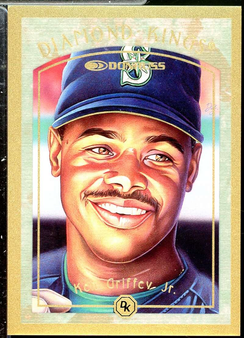 Ken Griffey Jr. Card 1997 Donruss Diamond Kings #1  Image 1
