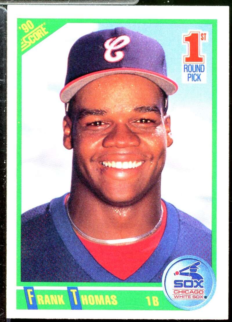 Frank Thomas Rookie Card 1990 Score #663  Image 1